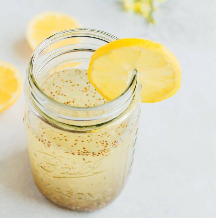 healthy drink in a jar